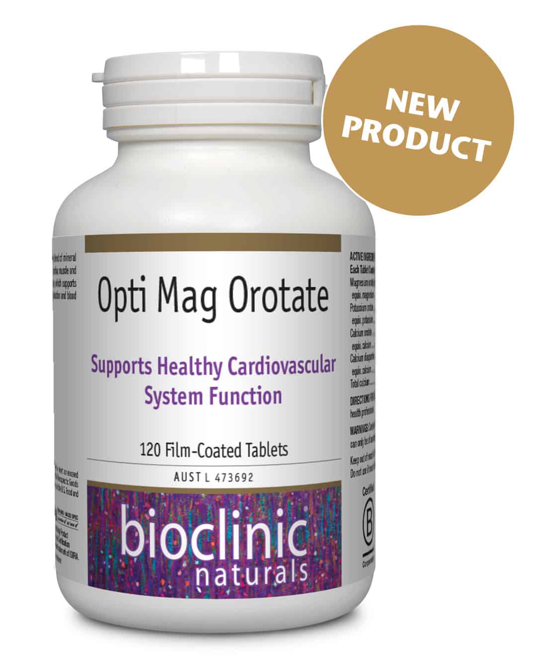 OptiMag Orotate - 120 tabs
