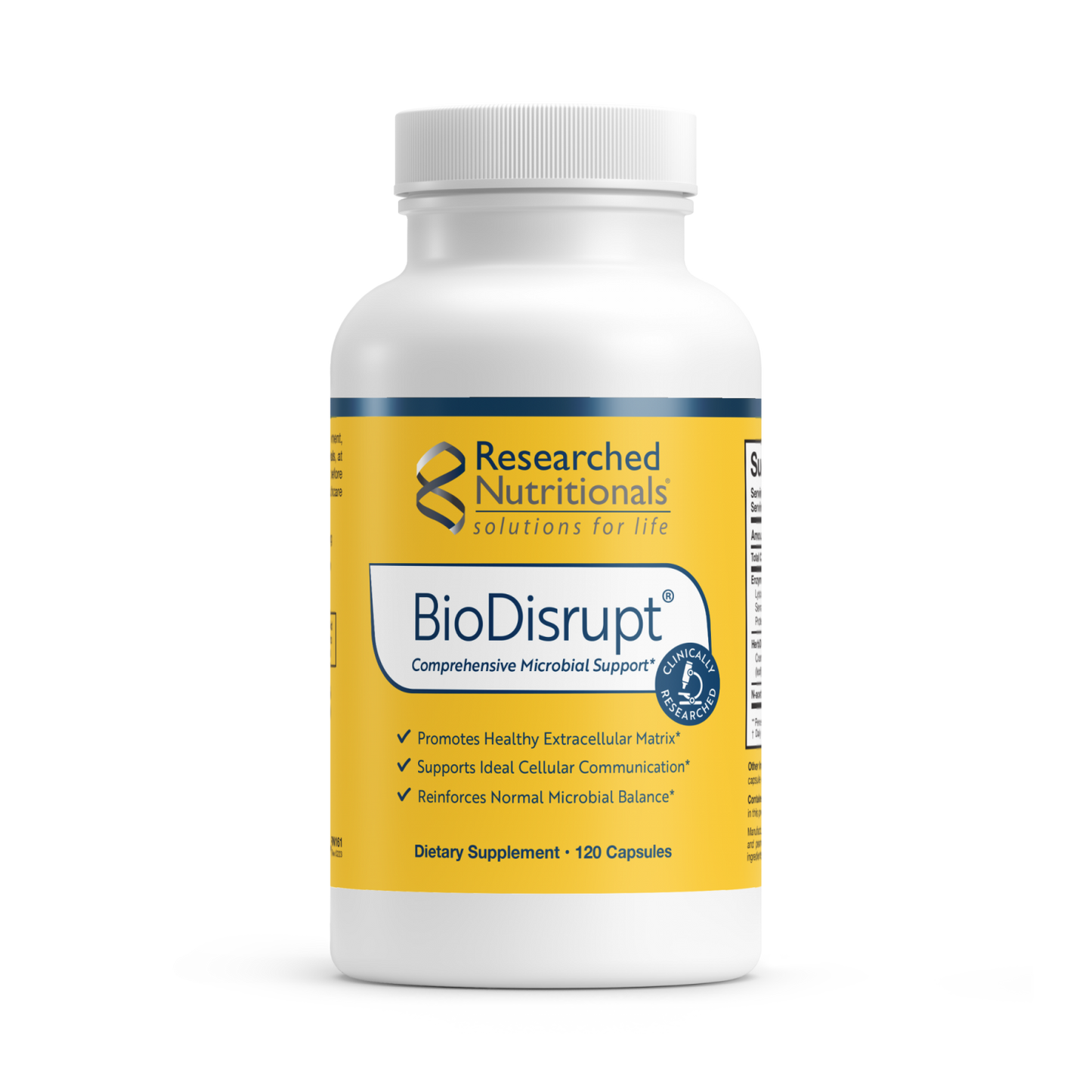 Disrupt Biofilms with BioDisrupt - 120 caps.