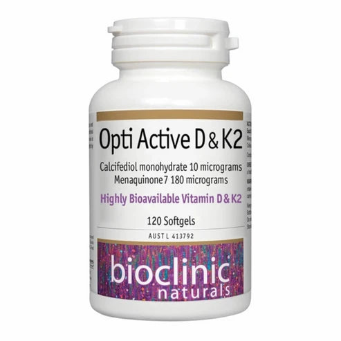 Opti Active D & K2 - 120 sofgels