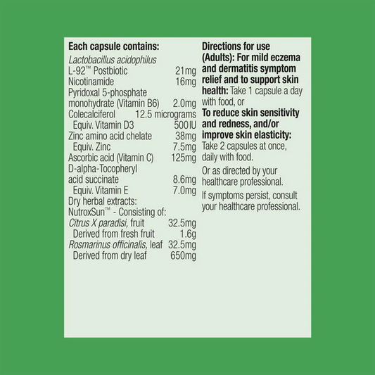 UltraFlora Sensitive Skin Postbiotic - 30 caps.