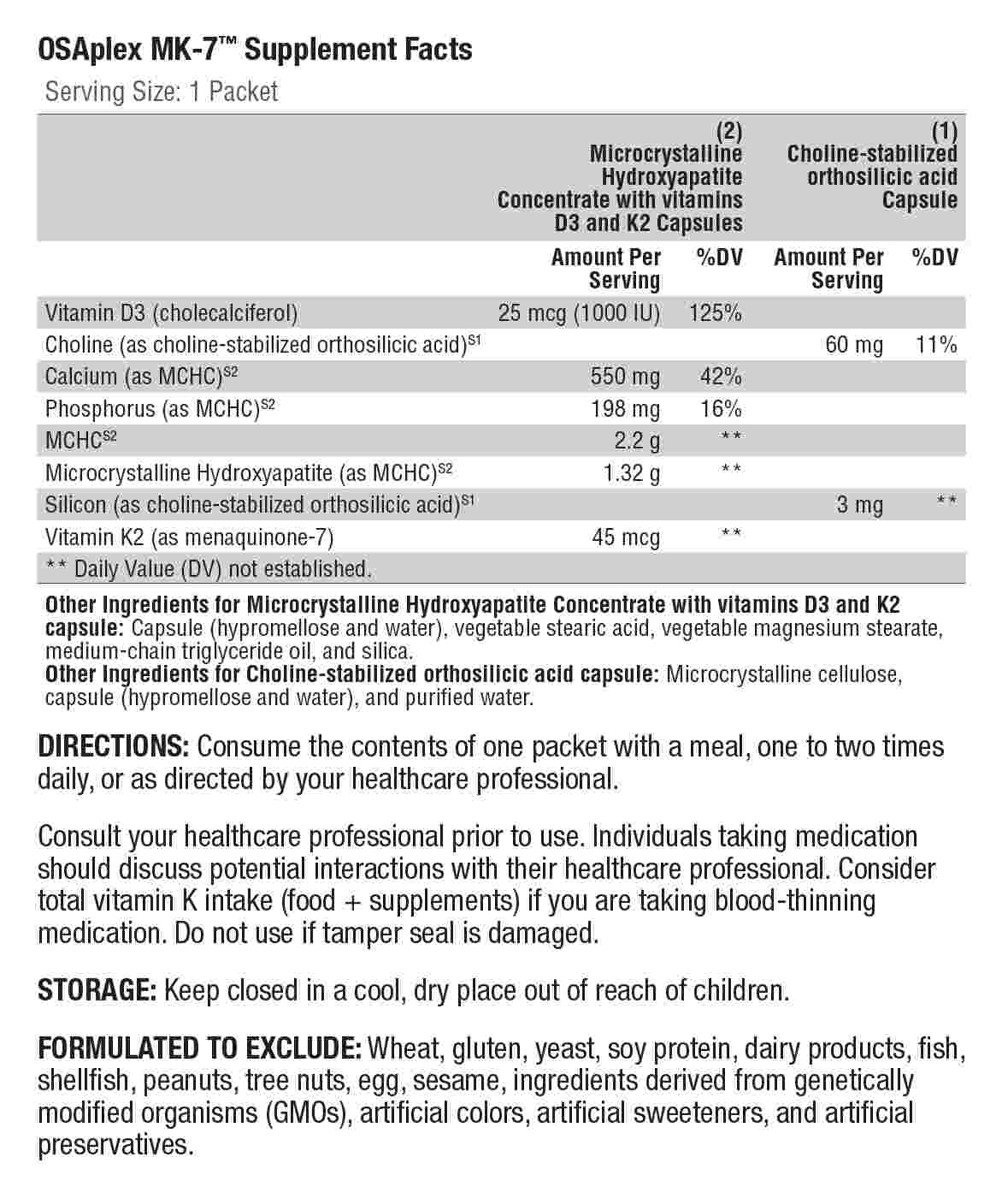 OSAplex MK-7 - 60 packets