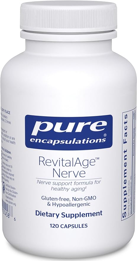 RevitalAge Nerve - 120 caps( only 9 left )Exp 06/25