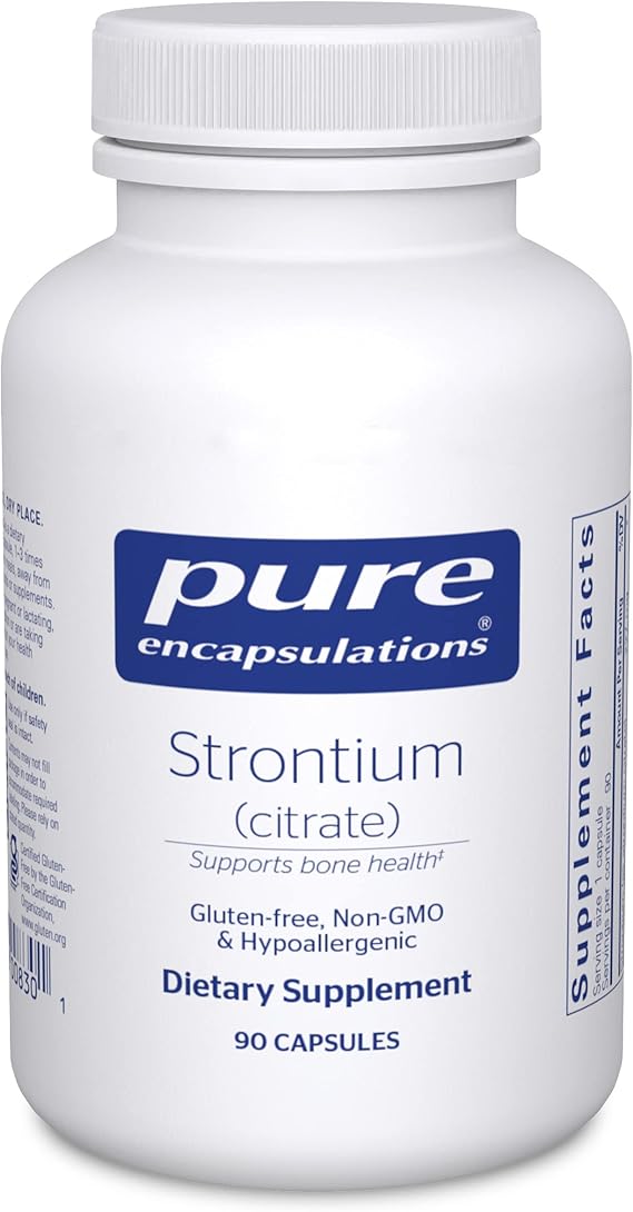 Strontium Citrate - 90 caps.