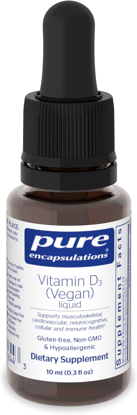 Vegan Vitamin D3 Liquid - 10ml