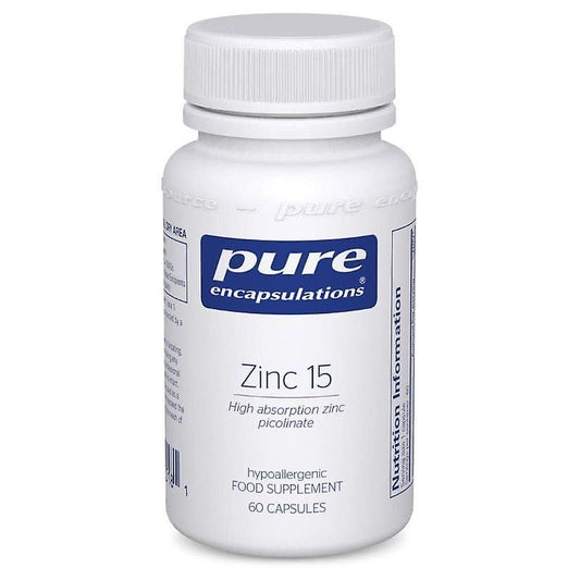 Zinc 15 - 60 caps