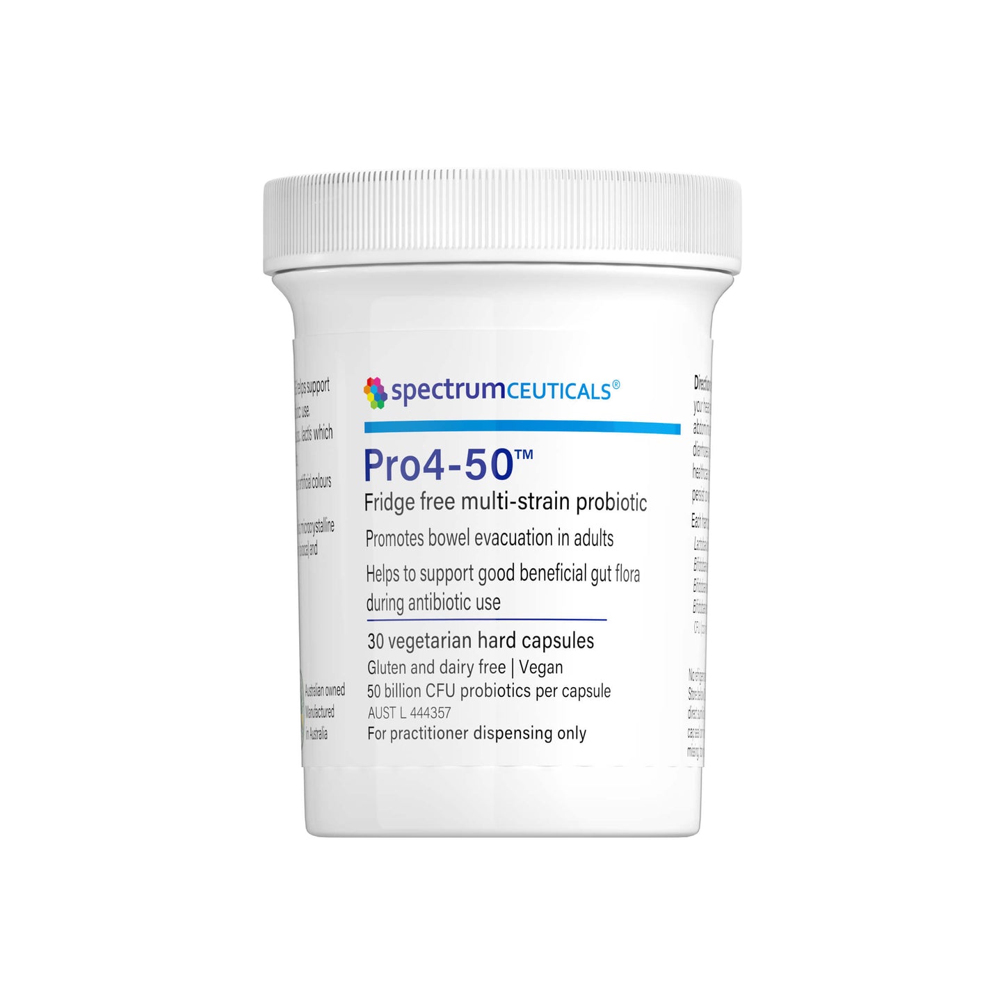 Pro4-50 - Promotes Bowel Evacuation - 30 caps