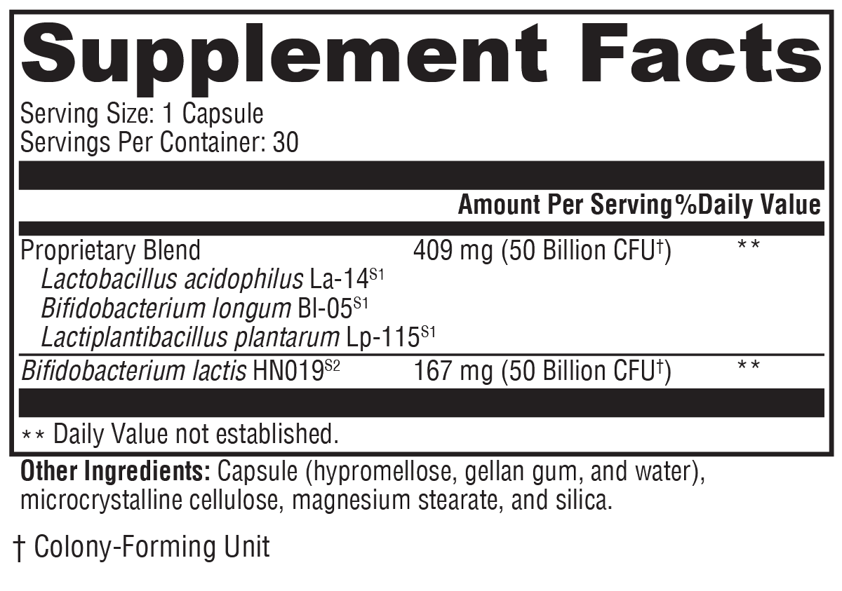 ProbioMax Daily 100B - 30 Acid-resistant caps.