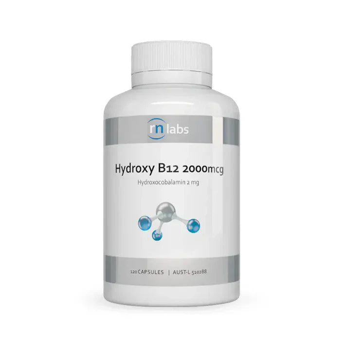 Hydroxy B12 2000mcg - 120 caps