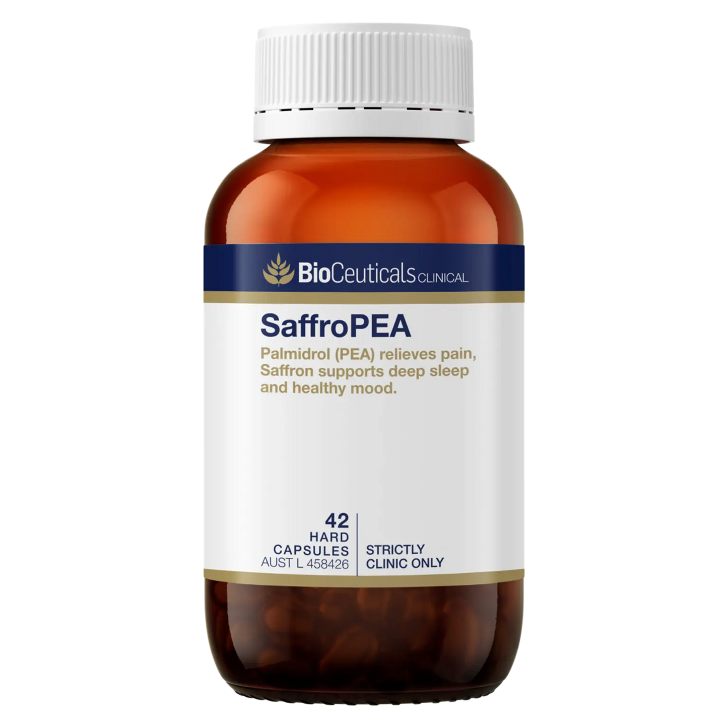 SaffroPEA - 42 Caps. (Exp. 9/26) only 1 left
