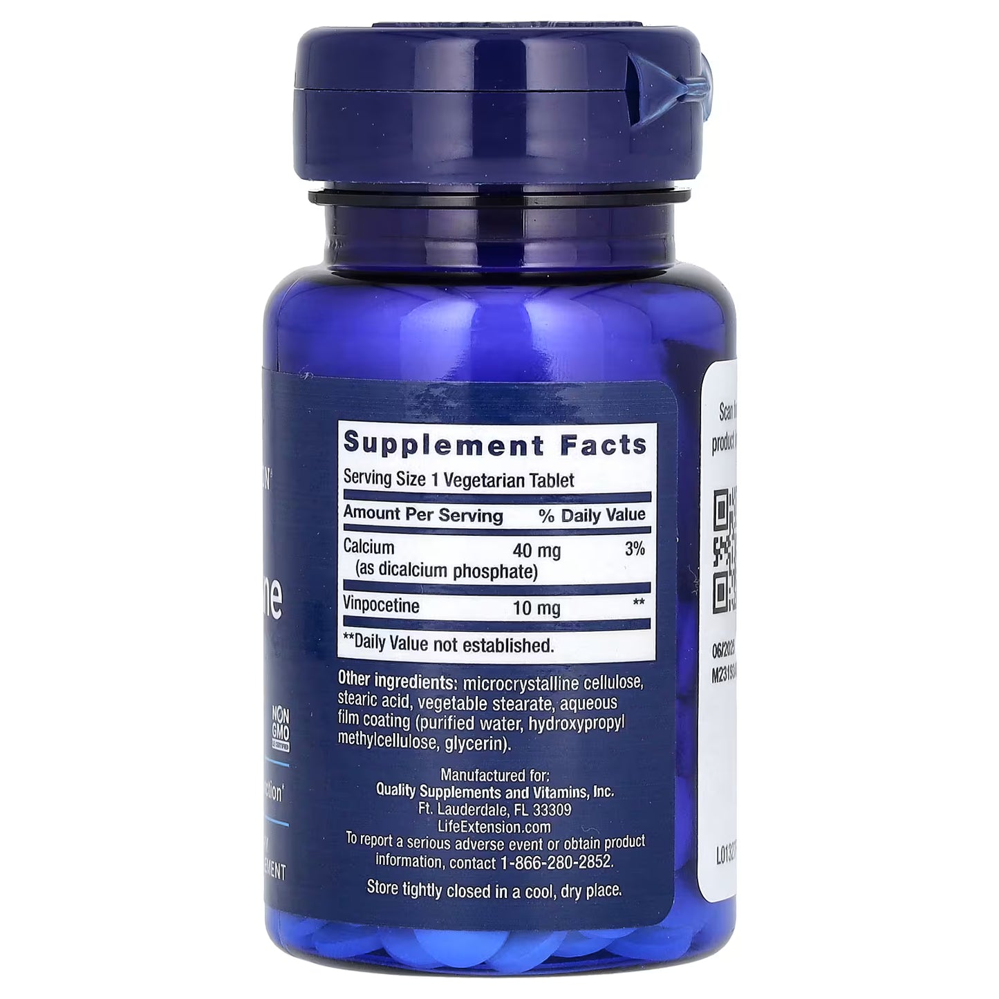 Vinpocetine 10 mg - 100 Tabs.