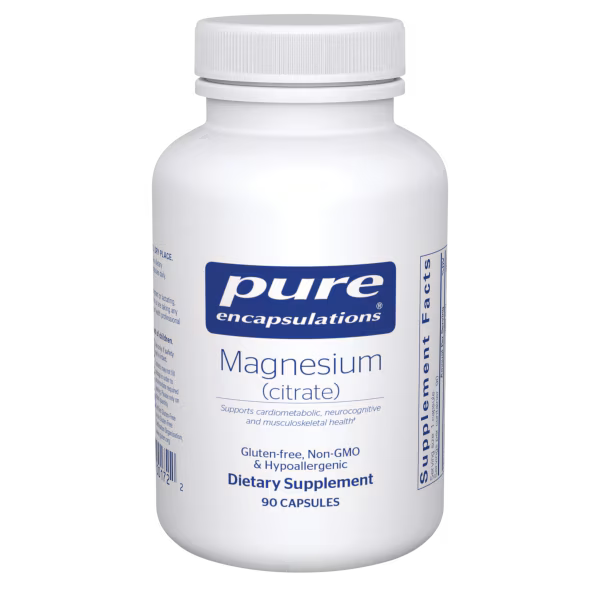 Magnesium Citrate - 90 caps. (Exp. 10/25 only 2 left)