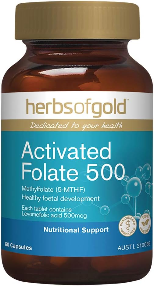 Activated Folate 500 - 60 caps.