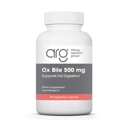 Ox Bile 500 mg - Support Fat Digestion -  100 Caps