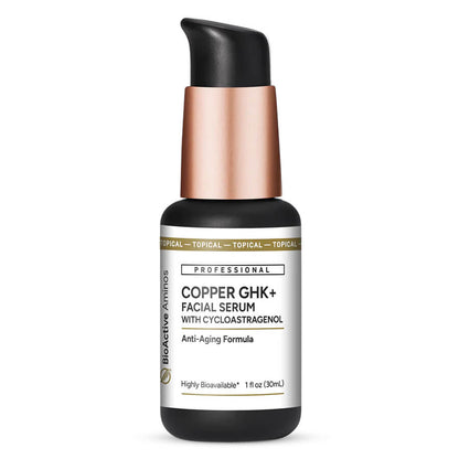 Copper GHK Facial Serum - Anti-Aging Formula - 30ml