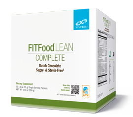 FITFOOD LEAN COMPLETE - Dutch chocolate - Sugar and Stevia Free - 10 packets