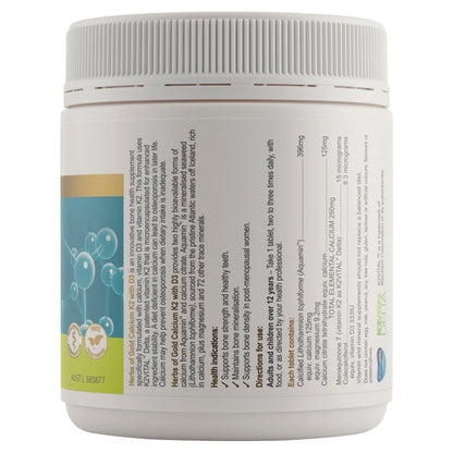 Calcium K2 with D3 - 180 Tablets