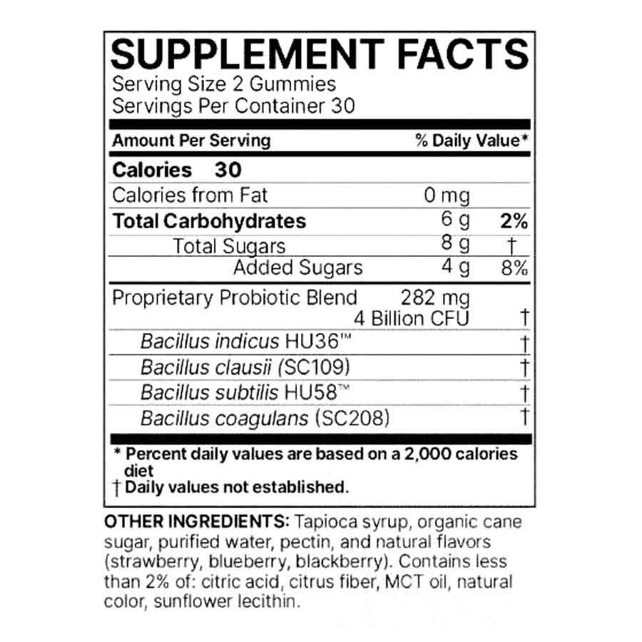 MegaSporeBiotic  GUMMIES - 60 Gummies