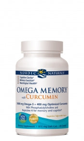 Omega Memory with Curcumin - 60 caps – Essential Health Foods