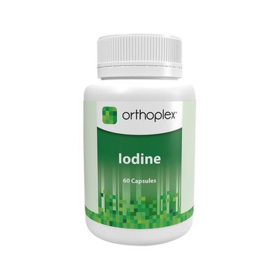 Thyroid Support With Iodine - 60 Caps - Orthoplex