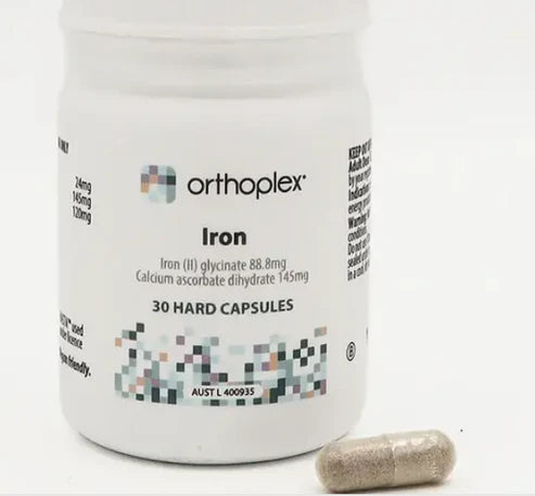 Boost Your Energy With Iron - 30 Caps - Orthoplex