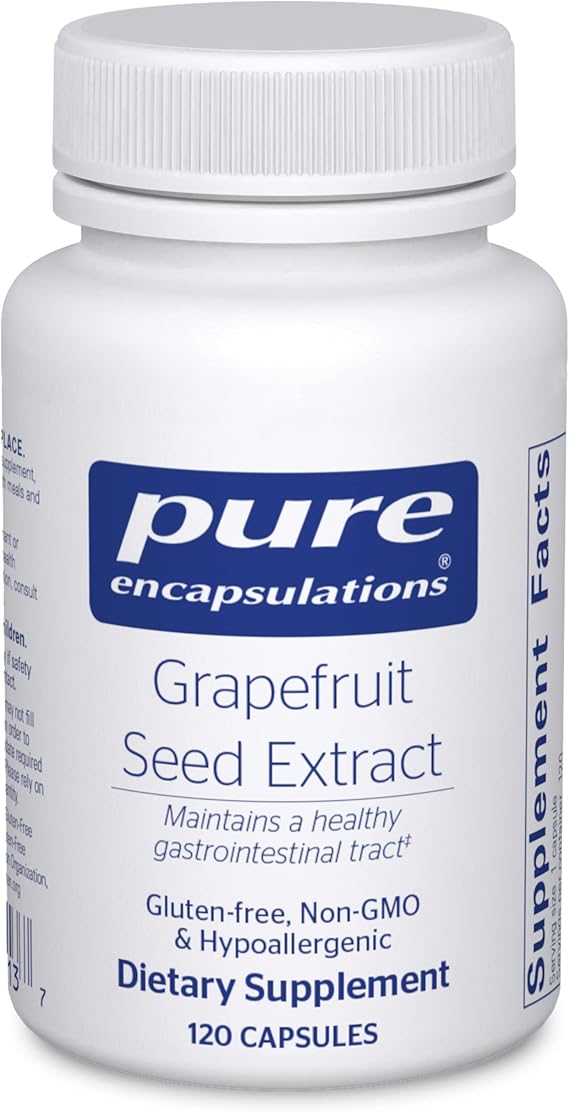 Healthy Gastrointestinal Tract with Grapefruit Seed Extract - 120 caps.