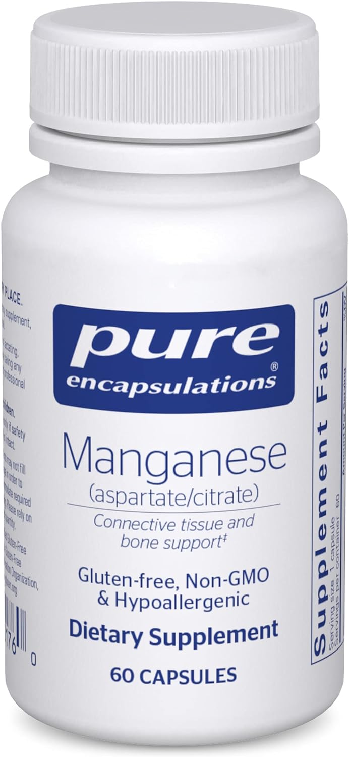 Manganese Aspartate/Citrate - 60 caps