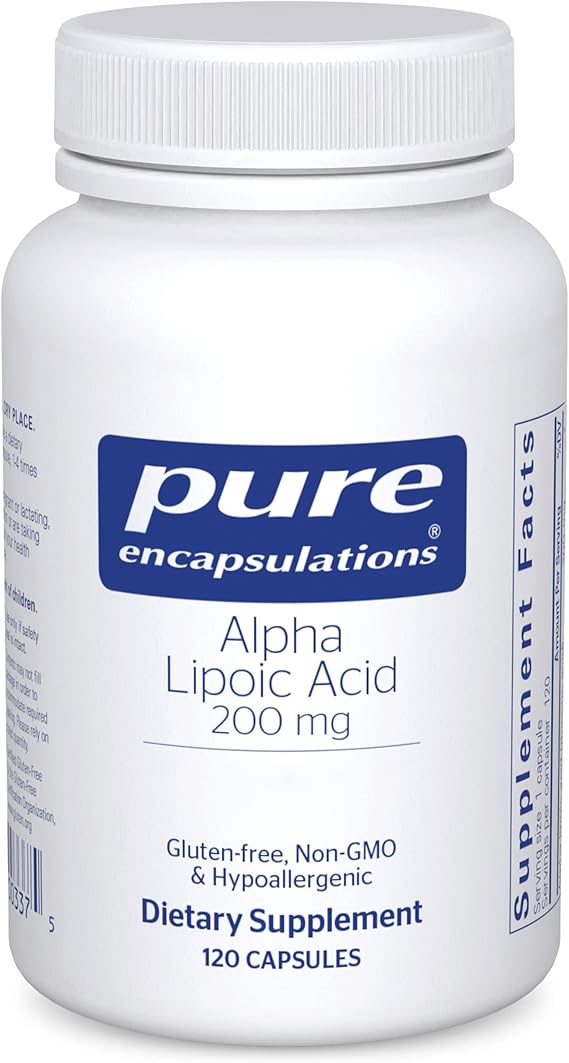 Alpha Lipoic Acid 200mg - 60 caps.