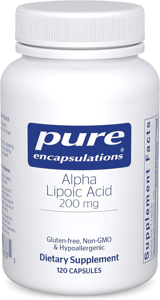 Alpha Lipoic Acid 200mg - 60 caps.