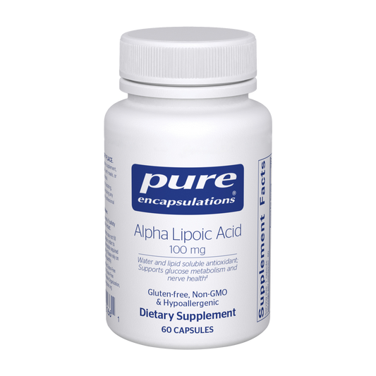 Alpha Lipoic Acid 100mg - 60 caps.