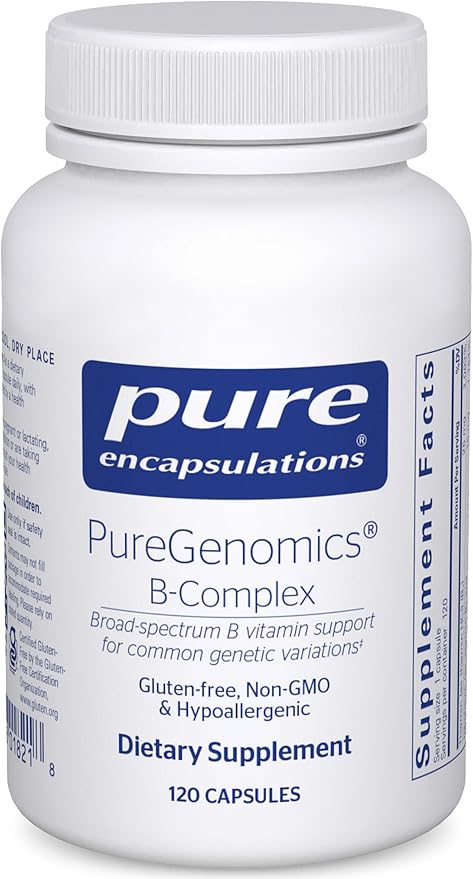 PureGenomics B Complex - 120 caps