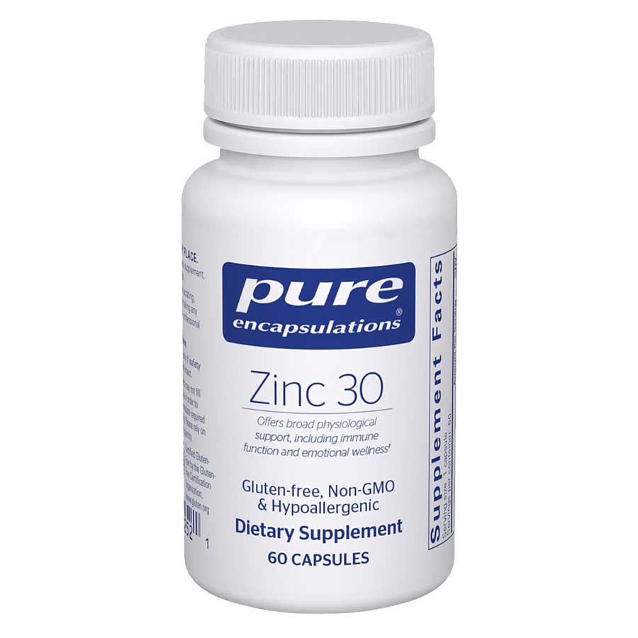 Vegan Zinc 30mg Picolinate - 60 caps
