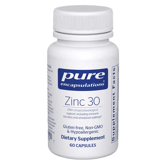 Vegan Zinc 30mg Picolinate - 60 caps