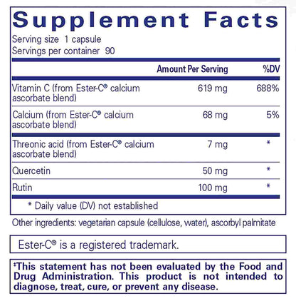 Ester-C & Flavonoids - 90 caps