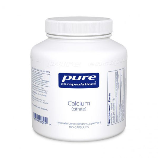 Calcium Citrate for Bone Health - 180 caps.