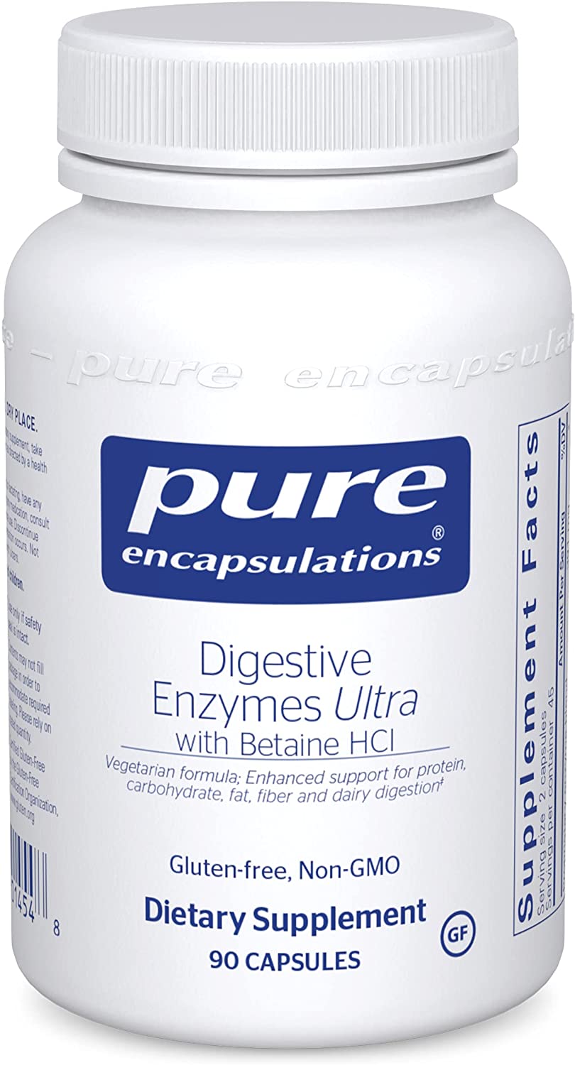 Vegetarian Digestive Enzymes Ultra with Betaine HCL - 90 caps