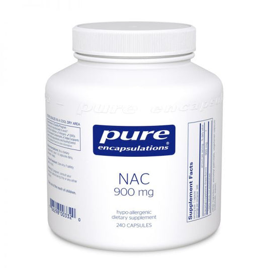 Vegan Gluten free N.A.C. for Detoxification - 900 mg - 120 caps