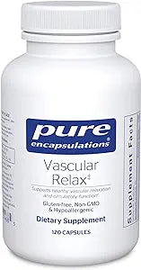 Blood Pressure Support with Vascular Relax - 120 caps