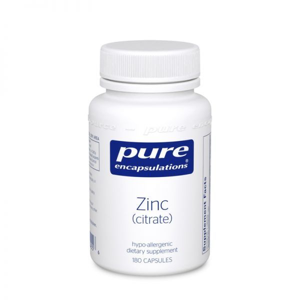 Vegan Zinc Citrate - 60 caps