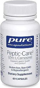 Peptic-Care (Zinc-L-Carnosine) - 60 caps.