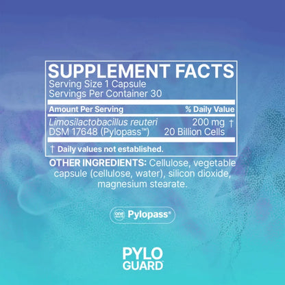 PYLO GUARD - 30 caps. (Exp.10/26 only 2 left)