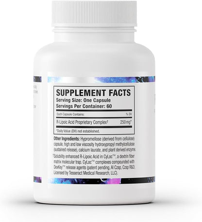 RLA Pro SR - R-Lipoic Acid - 60 caps