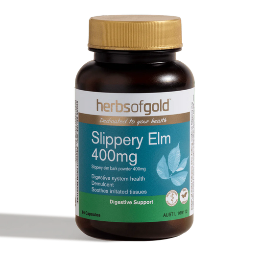 Slippery Elm 400mg - 60 caps.