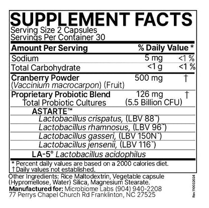 Vaginal Balance - 60 Caps. (Exp. 10/26) only 1 left