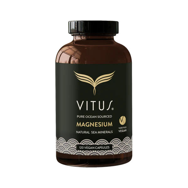 Vegan Magnesium - Pure Ocean Sourced - 120 caps,