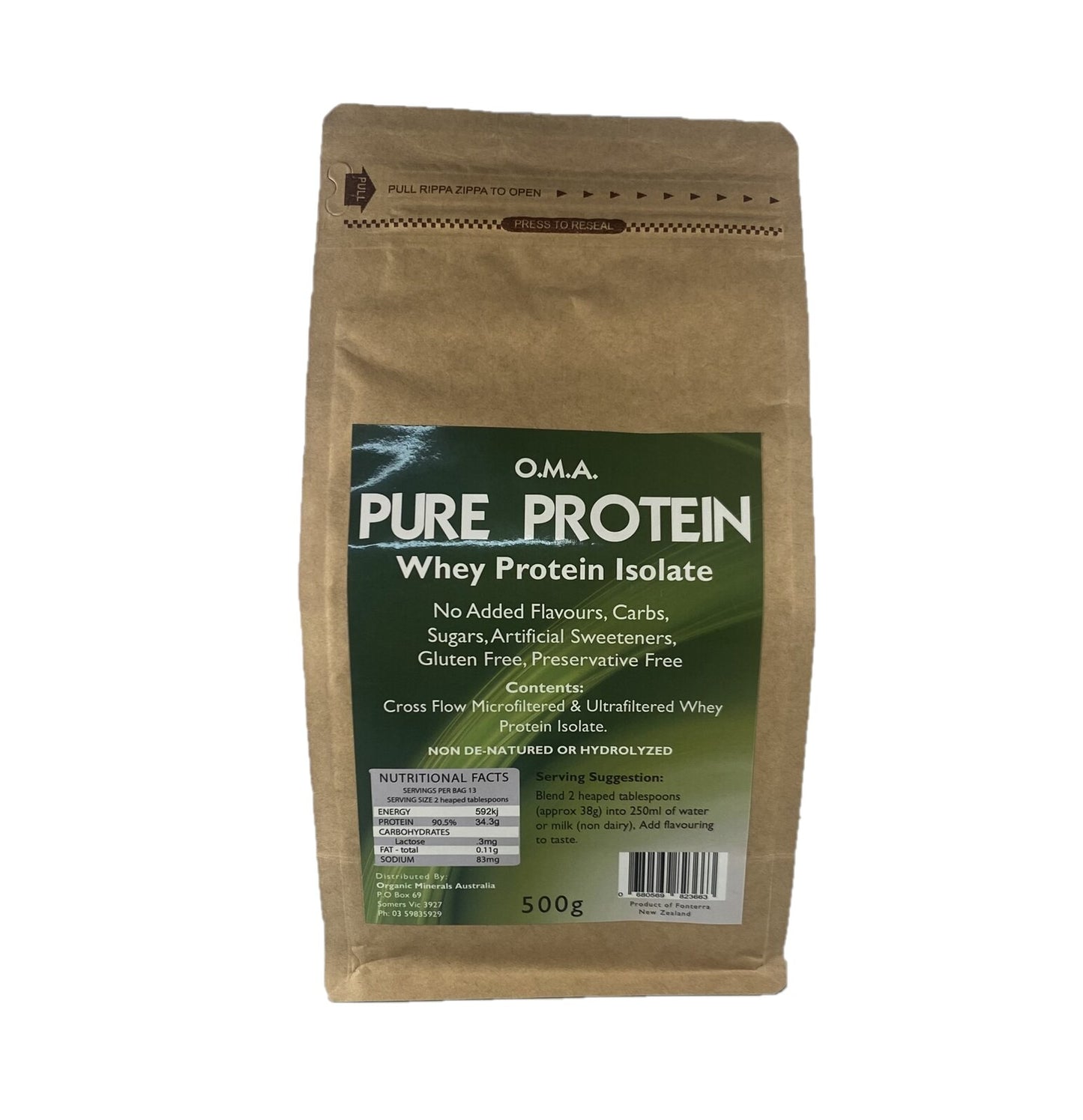 Whey Protein Isolate - 500g