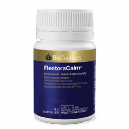 Relieve Anxiety with RestoraCalm - 60 caps -