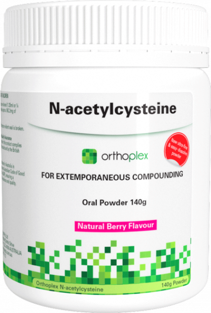 Orthoplex - N.A.C. - N-Acetylcysteine - Natural Berry - 150 g -