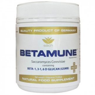 Regain Vitality with BETAMUNE - Beta-1,3-1,6 D Glucan (GSMB) 150 G
