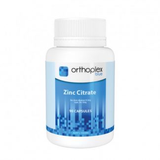 Improve Your Skin With Zinc Citrate - 90 Caps. - Orthoplex