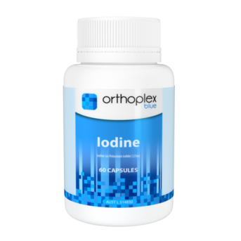 Thyroid Support With Iodine - 60 Caps - Orthoplex